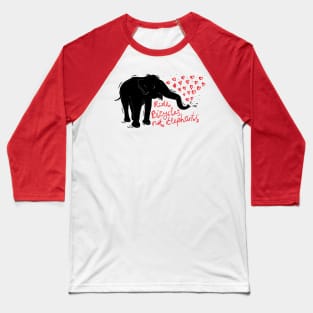 Ride bicycles not elephants (2) Baseball T-Shirt